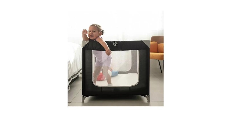 Sperric Pack and Play Mattress w/ Travel Carry Bag, Playard Mattress 38"x26" Pack N Play Mattress Topper Washable Waterproof Cover. Hypoalle