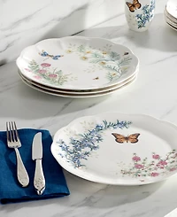 Lenox Butterfly Meadow Herbs Dinner Plates, Set of 4