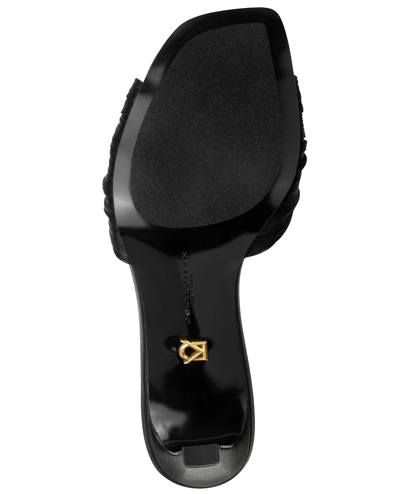 Donna Karan New York Women's Beanca Slip-On Mule Sandals