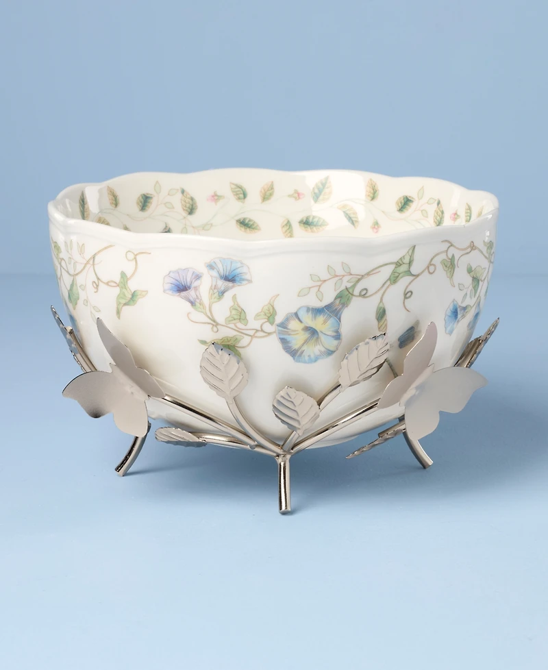 Lenox Butterfly Meadow Large Bowl with Stand