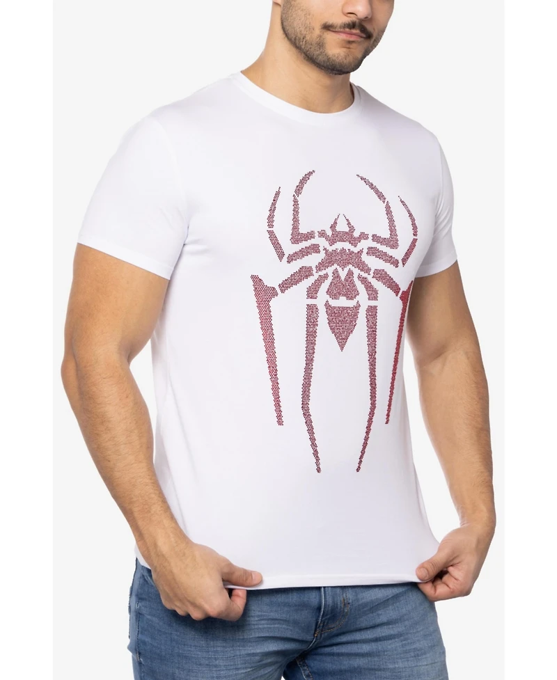 Men's Spider Rhinestone Graphic T-Shirts