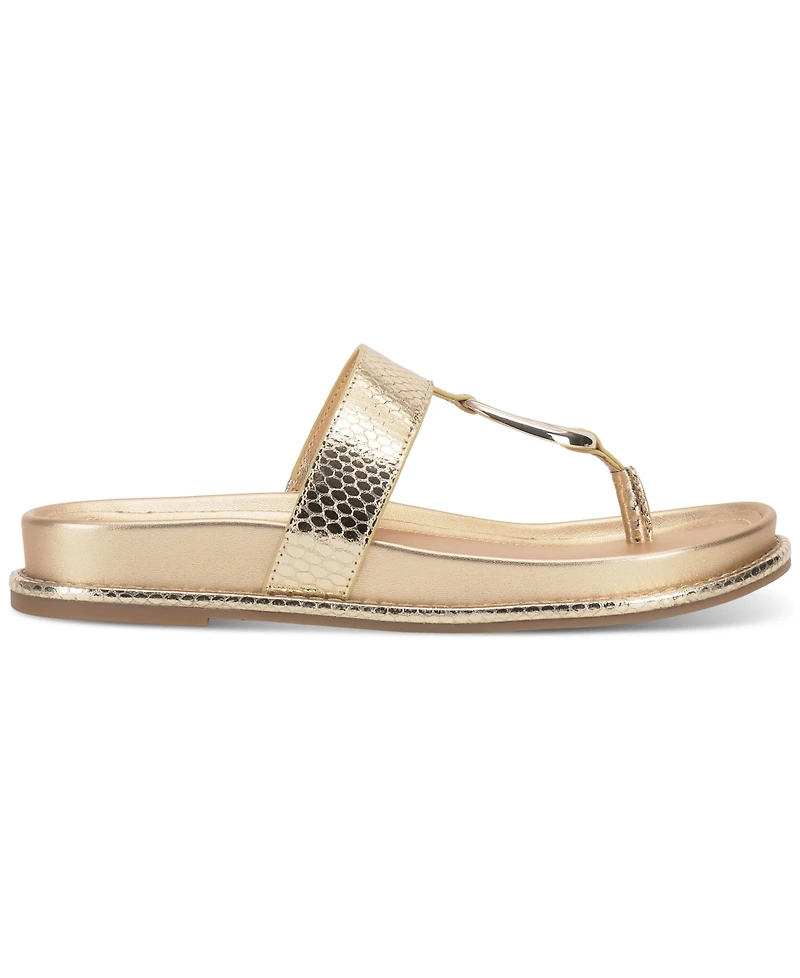 Vince Camuto Women's Genri Thong Loop Footbed Sandals