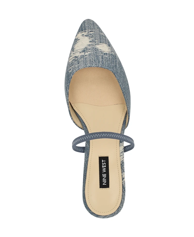 Nine West Women's Gorga Slip-On Mule Flats
