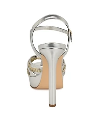 Nine West Women's Waser Strappy Platform Stiletto Sandals