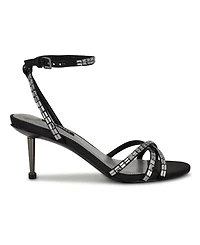 Nine West Women's Amseta Strappy Embellished Stiletto Sandals