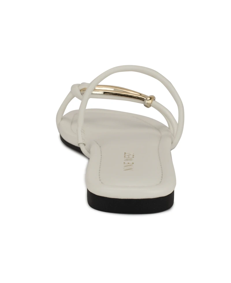 Nine West Women's Tigra Strappy Flat Sandals