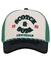 Scotch & Soda Men's Breezy Adjustable Trucker Cap