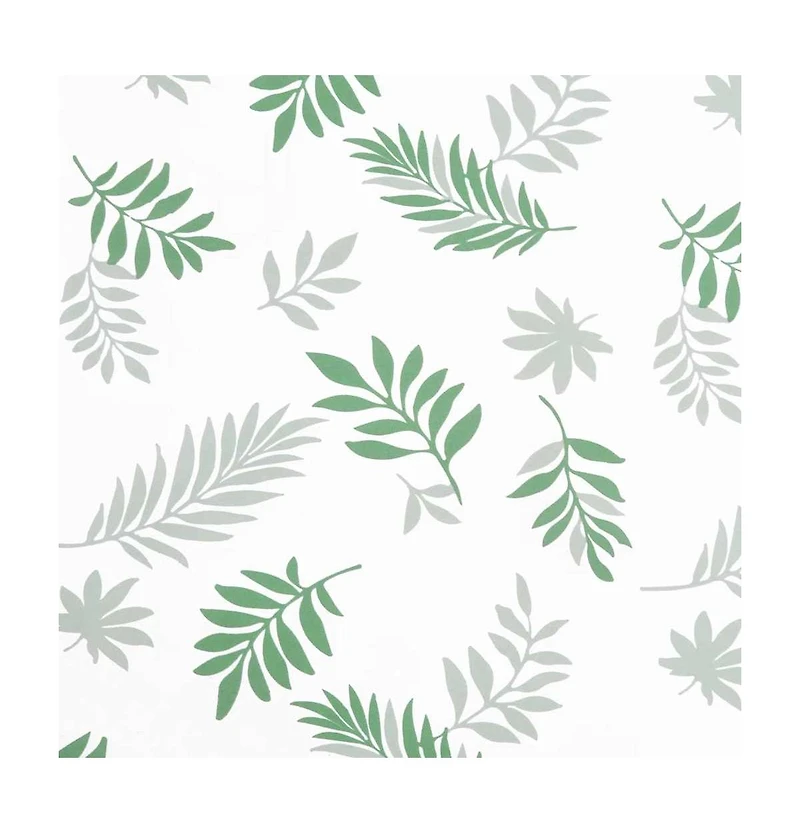 Garden Bench Cushions 2pcs Leaf Pattern 39.4"x19.7"x2.8" Fabric