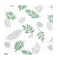 Garden Bench Cushions 2pcs Leaf Pattern 39.4"x19.7"x2.8" Fabric