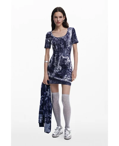 Desigual Women's Dress designed by Mr. Christian Lacroix