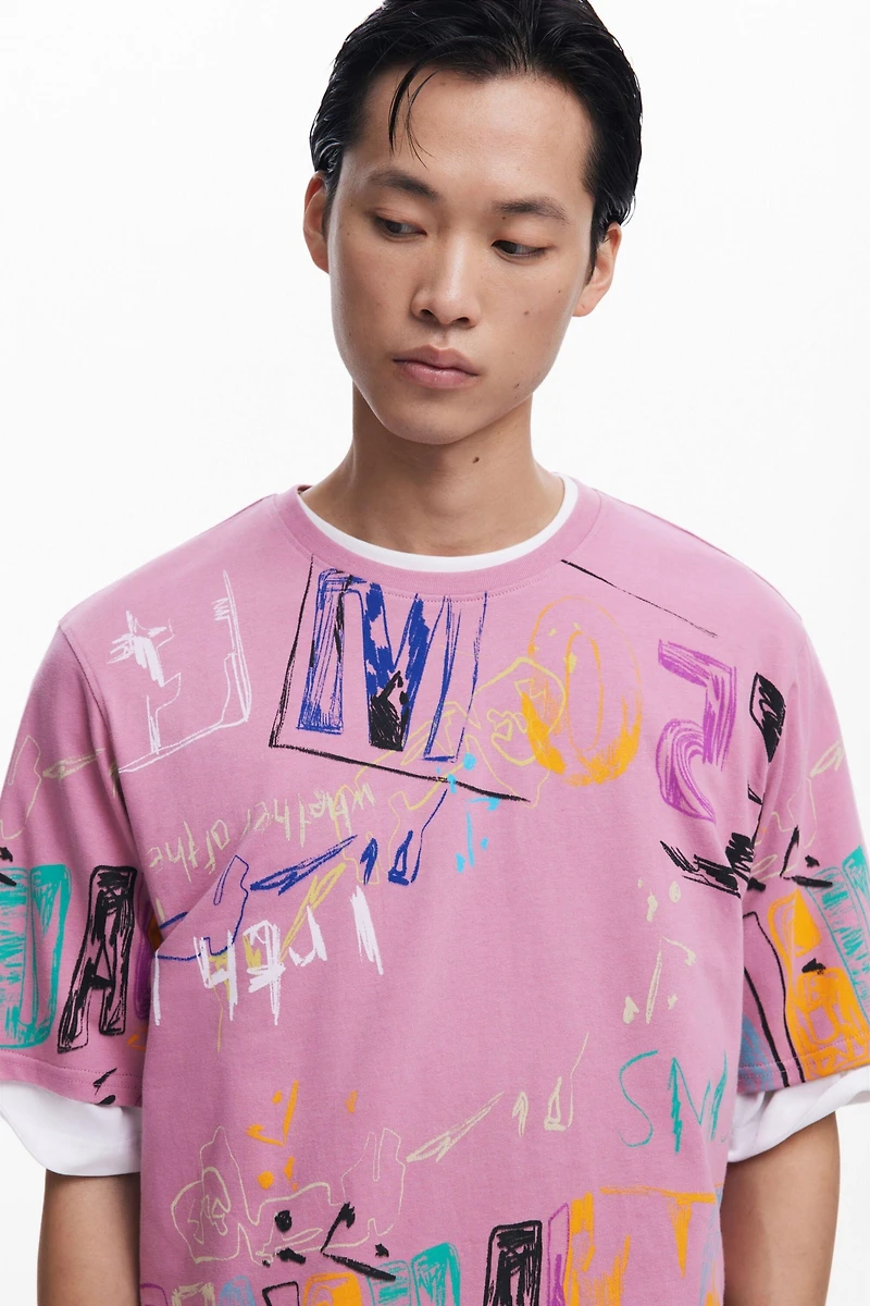 Desigual Men's Brushstroke T-shirt