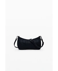 Desigual Women's Small embroidered faux leather bag