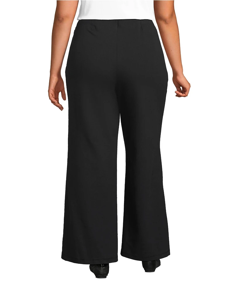 Lands' End Plus Starfish High Rise Palazzo Pants