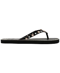Juicy Couture Women's Sanba Embellished Flip Flops