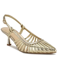 Nine West Women's Resta Pointy Toe Slingback Pumps