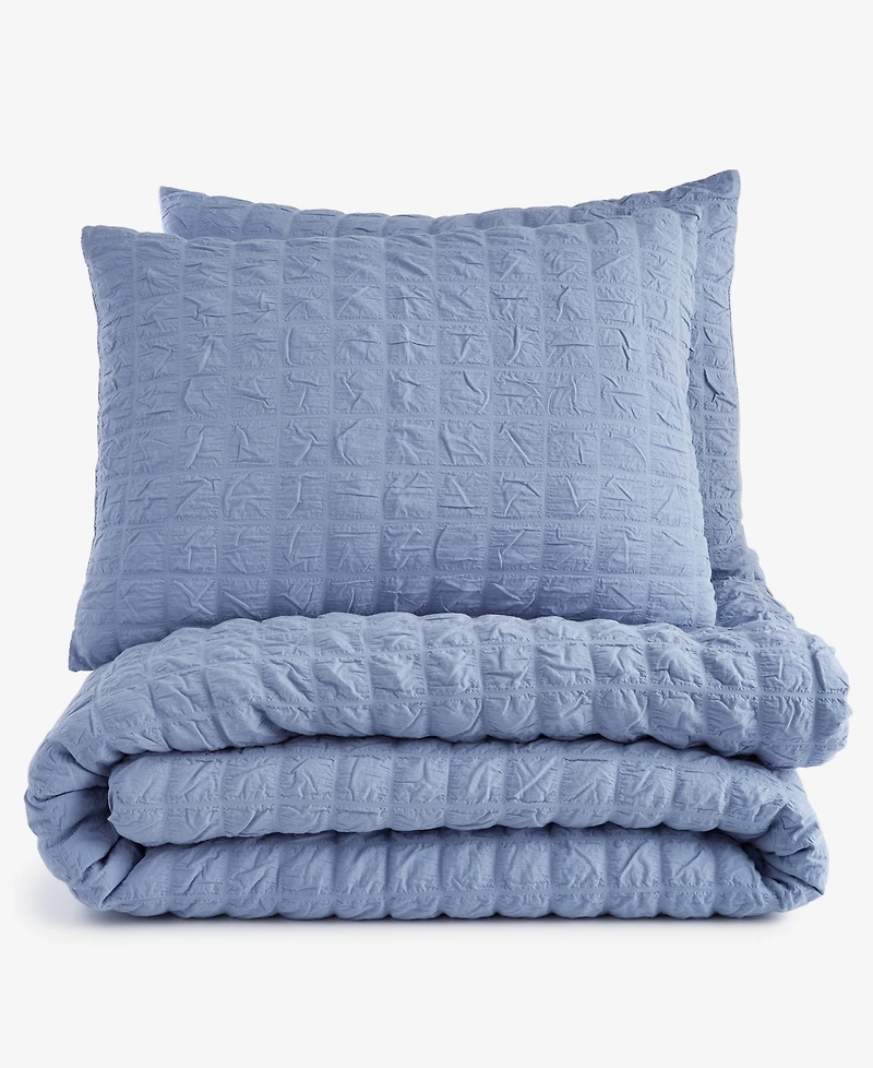 Arch Studio Seersucker 3-Pc. Comforter Set, Full/Queen, Exclusively at Macy's