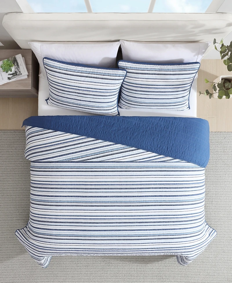 Nautica Pembrook Reversible 2-Pc. Quilt Set, Twin
