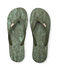 Feelgoodz Men's Men s Classicz Remix Natural Rubber Flip-Flop Thong Sandals