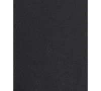 Seni & Cade Juniors' Plunging Black Halter Gown