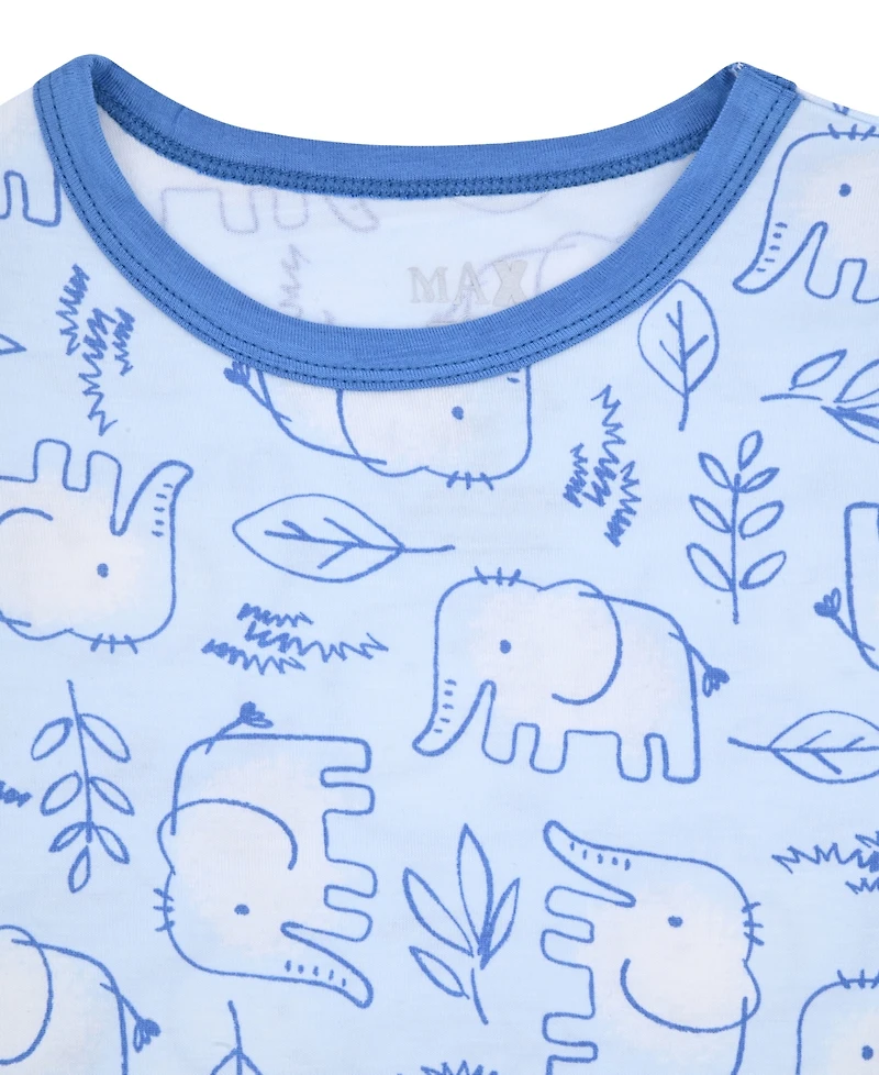 Max & Olivia Baby and Toddler Boys Pajama 3 Piece Set