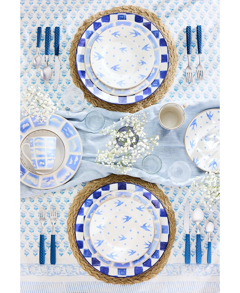 Mackenzie-Childs Cloud Watching Dinner Plate