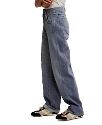 Free People Women's Aster Seamed Straight-Leg Jeans