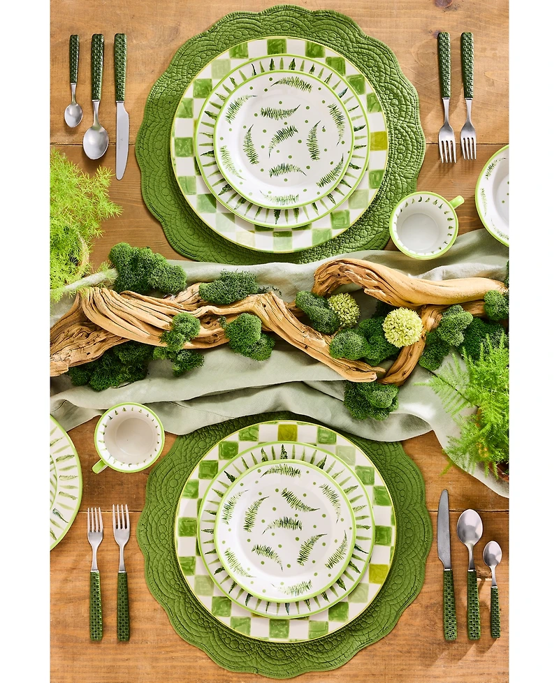 Mackenzie-Childs Fern Forest Salad Plate