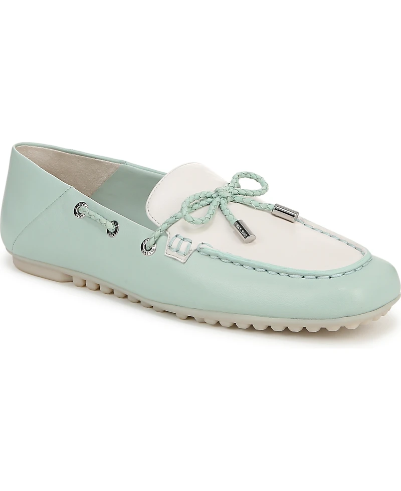 Franco Sarto Women's Zepher Square Toe Apron Boat Shoes