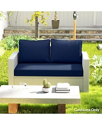 Outsunny 5 Patio Furniture Cushions Outdoor Loveseat