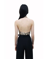 Nocturne Women's Halter Neck Bodysuit