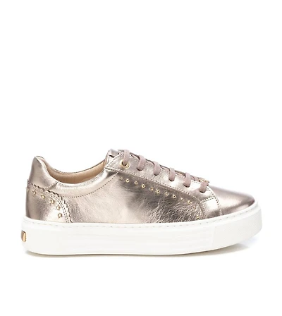 Carmela Collection Women's Leather Casual Sneakers By Xti