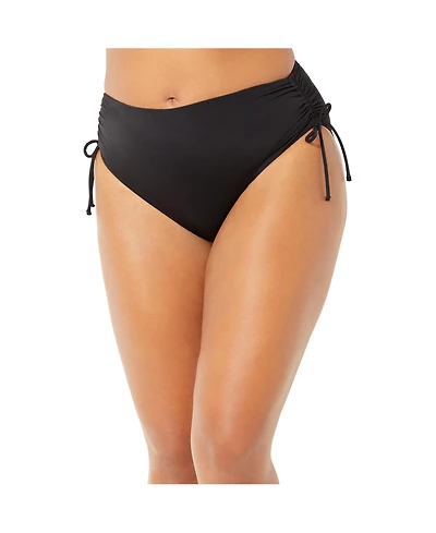 Swimsuits for All Women's Virtuoso Ruched Side Tie Bikini Bottom