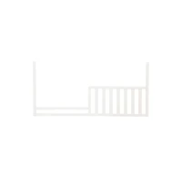 Westwood Design Emery Modern Wood 2301 Toddler Rail in White Finish