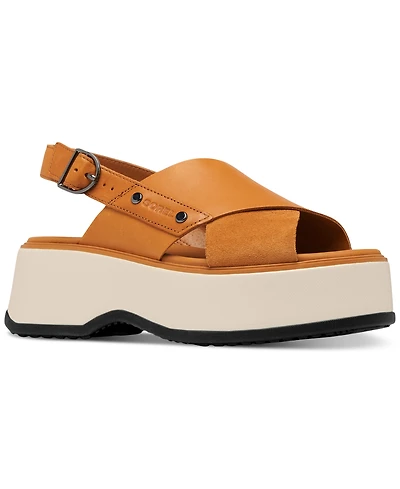 Sorel Women's Dayspring Crisscross Platform Sandals
