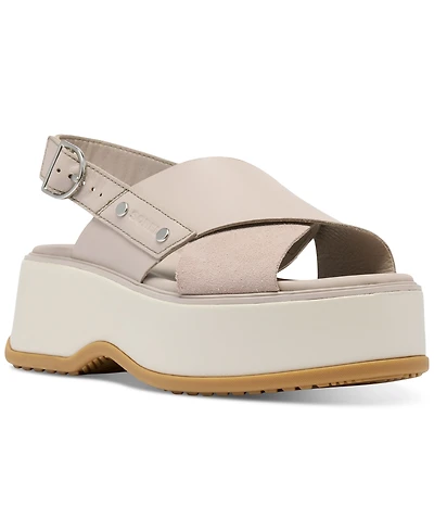 Sorel Women's Dayspring Crisscross Platform Sandals