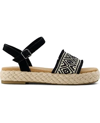 Toms Women's Abby Open Toe Flat Sandals