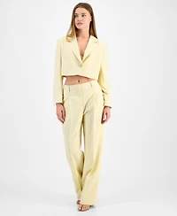 Boss Orange Women's High-Rise Wide-Leg Pants