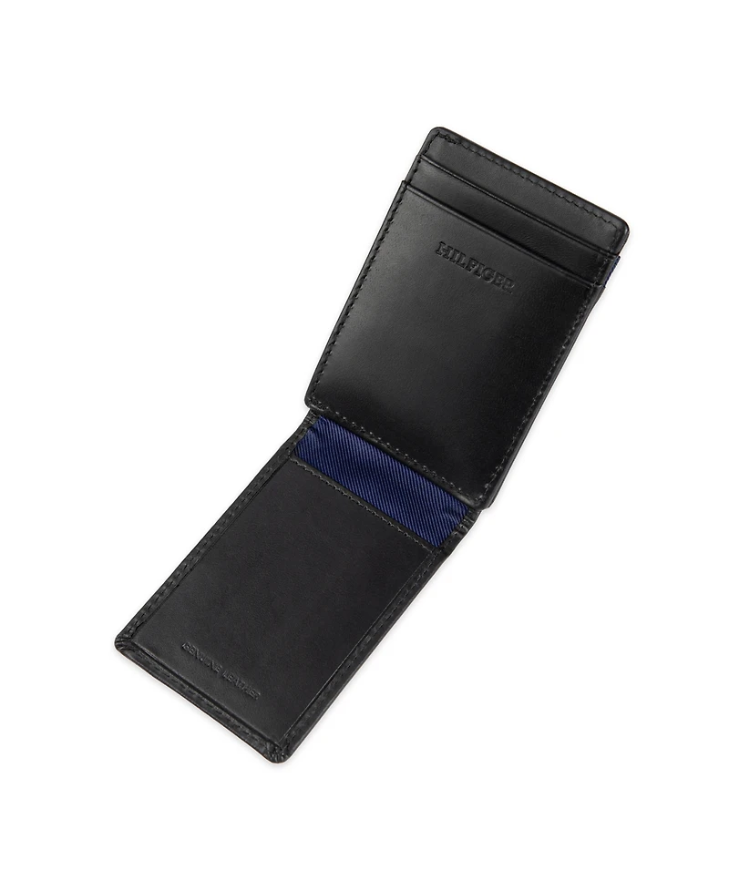 Tommy Hilfiger Men's Overlay Passcase Wallet