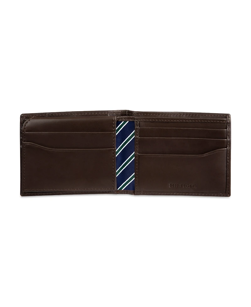 Tommy Hilfiger Men's Overlay Passcase Wallet