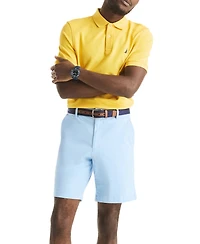Nautica Men's Solid-Color Stretch-Twill 8.5" Deck Shorts
