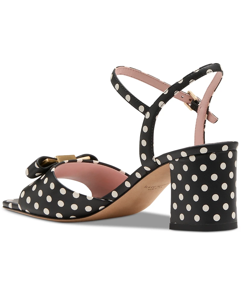 Kate Spade New York Women's Bowdie Strappy Dress Sandals