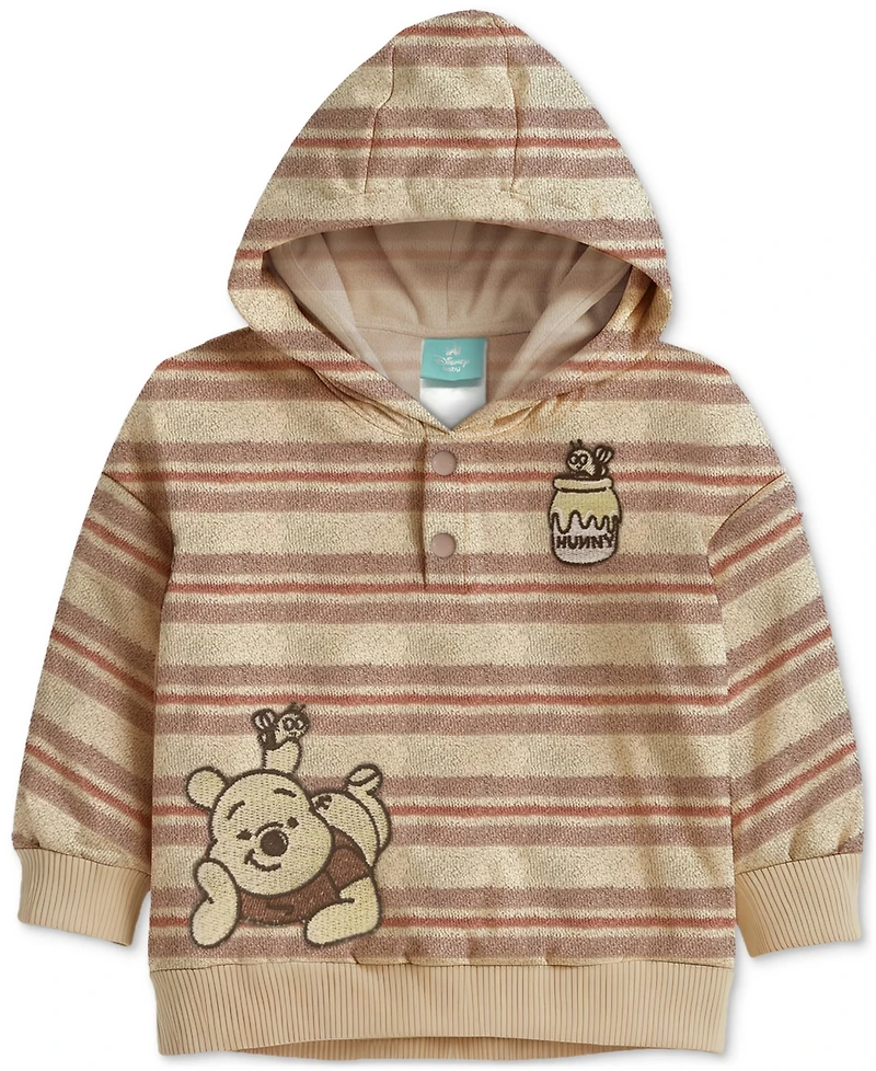 Disney Baby Winnie-the-Pooh Terry Hoodie & Shorts, 2 Piece Set