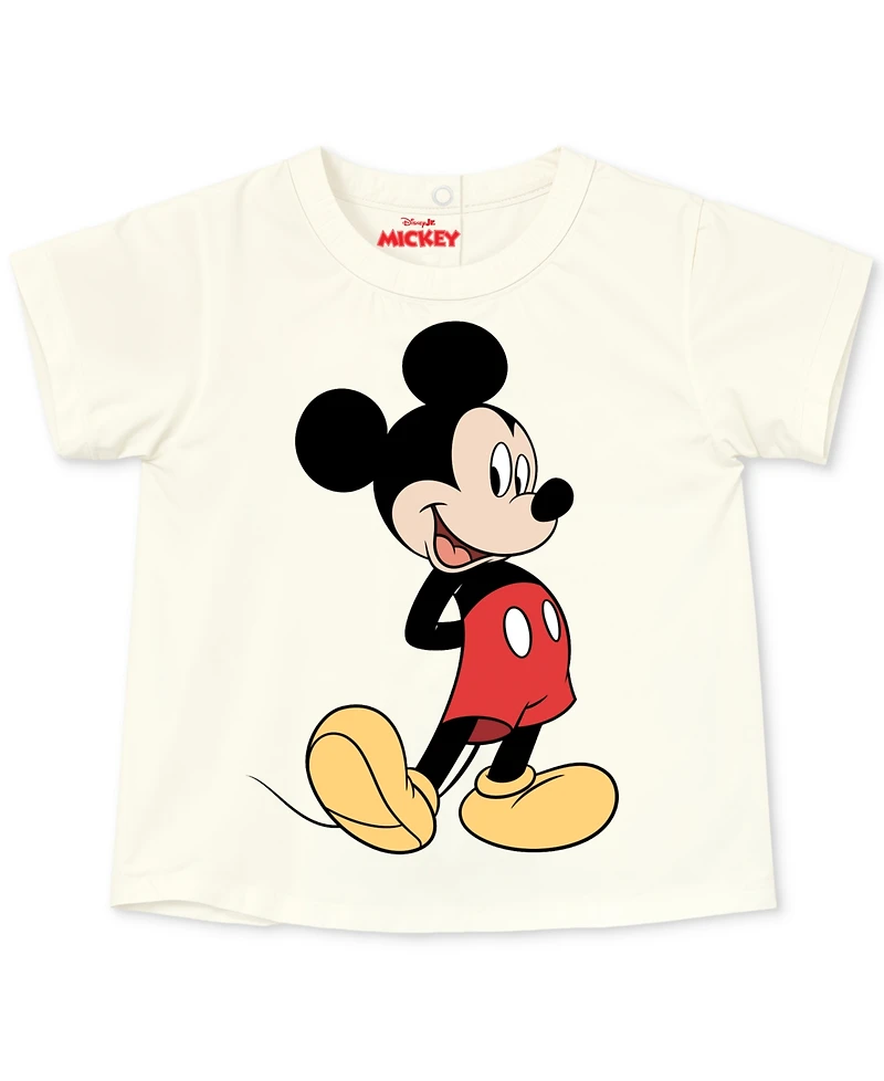 Disney Baby Boys Mickey Mouse Hoodie, T-Shirt & Shorts, 3 Piece Set