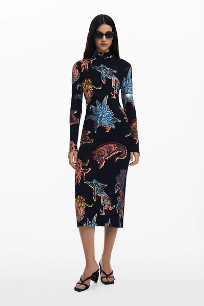 Desigual Women's Dress designed by Mr. Christian Lacroix