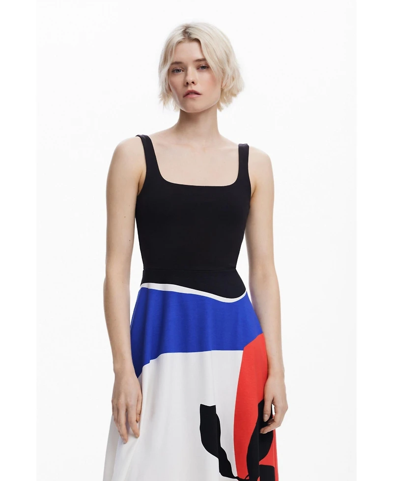 Desigual Women's Dress designed by Mr. Christian Lacroix