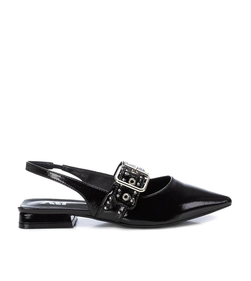 Xti Women's Wide Bucke Flats