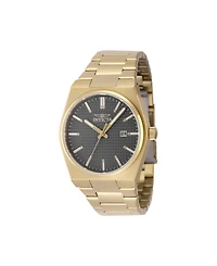 Invicta Men's 48397 Speedway Quartz 3 Hand Charcoal Dial Watch