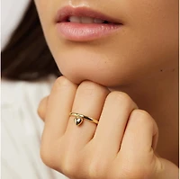 Ana Luisa Heart Ring - Leia