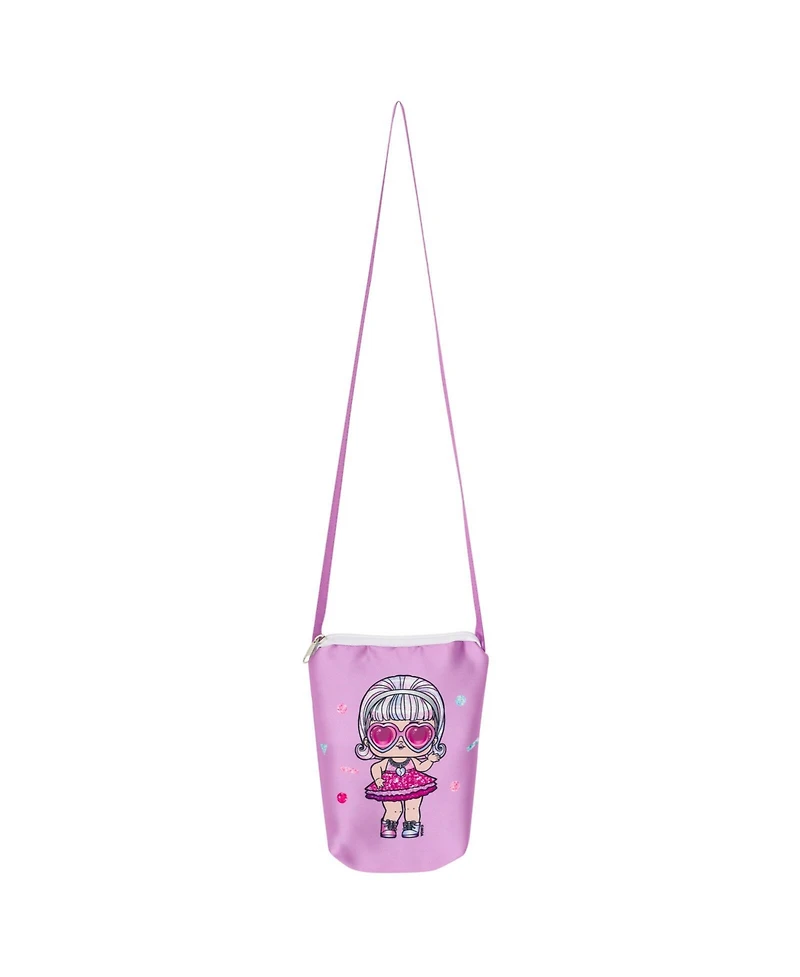 L.o.l. Surprise! Girls T-Shirt Skirt and Bag 3 Piece Outfit Set