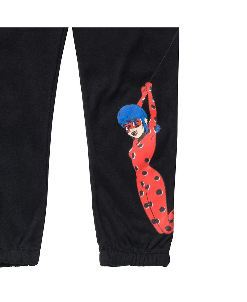 Miraculous Little Girls Ladybug Fleece 2 Pack Leggings
